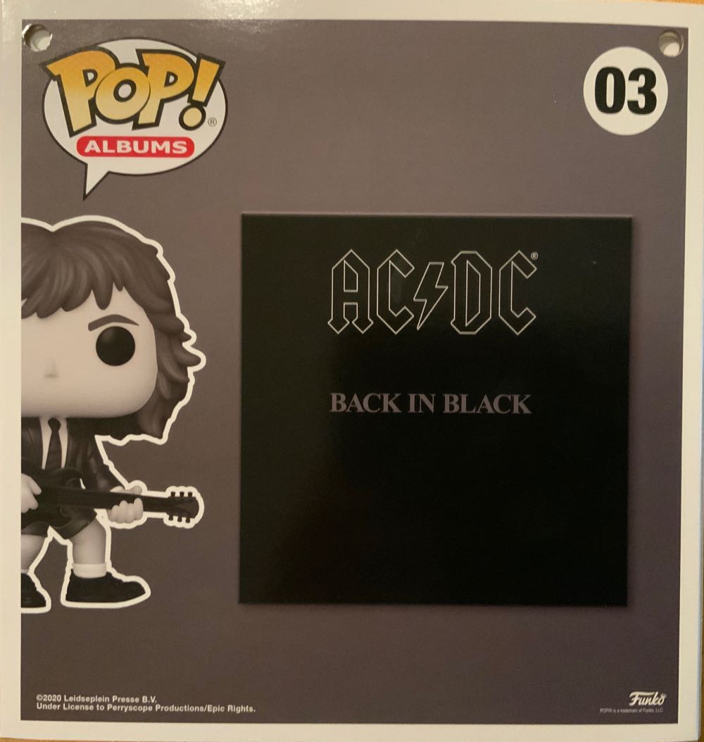 Back In Black - AC/DC vinyl figure collectible - Main Image 2