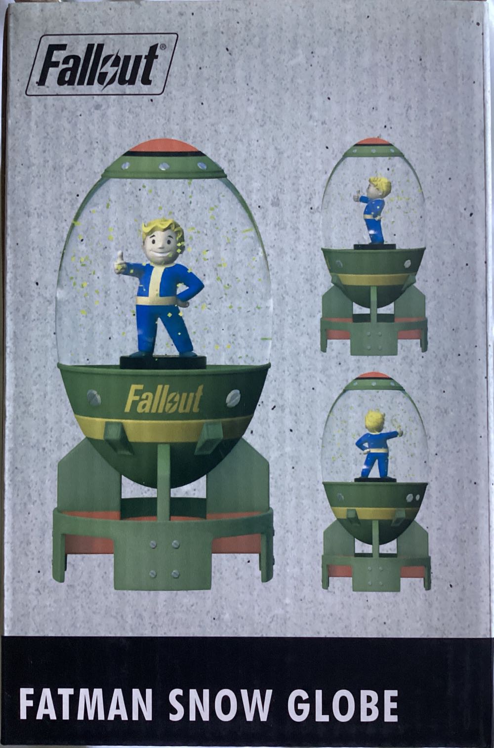 Fallout Fatman Snow Globe  vinyl figure collectible [Barcode 847509038079] - Main Image 2
