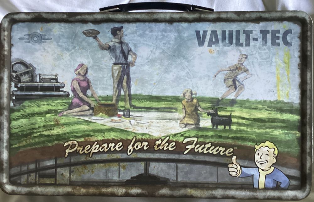 Fallout Vault-Tec Steel Lunchbox  vinyl figure collectible [Barcode 9338176017418] - Main Image 2