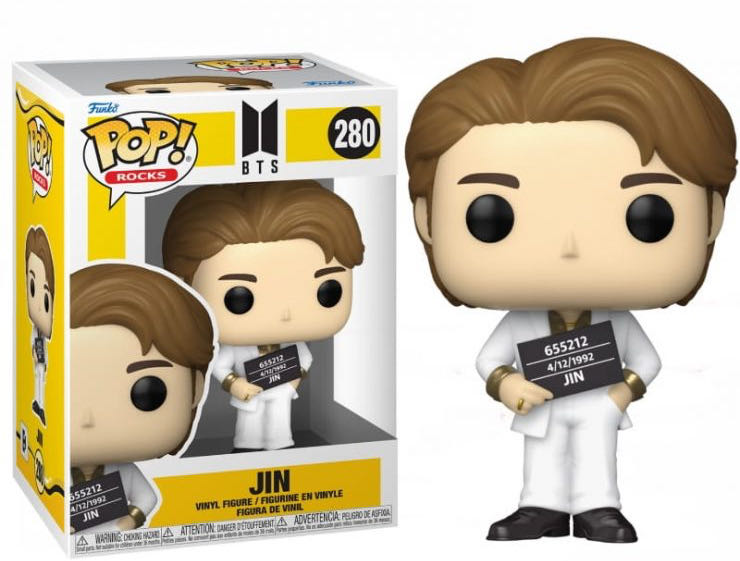 Jin - BTS vinyl figure collectible [Barcode 889698640459] - Main Image 2