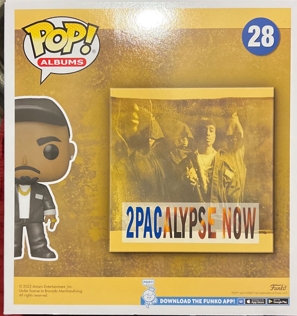 Tupac Shakur: 2Pacalypse Now  vinyl figure collectible [Barcode 889698614269] - Main Image 2