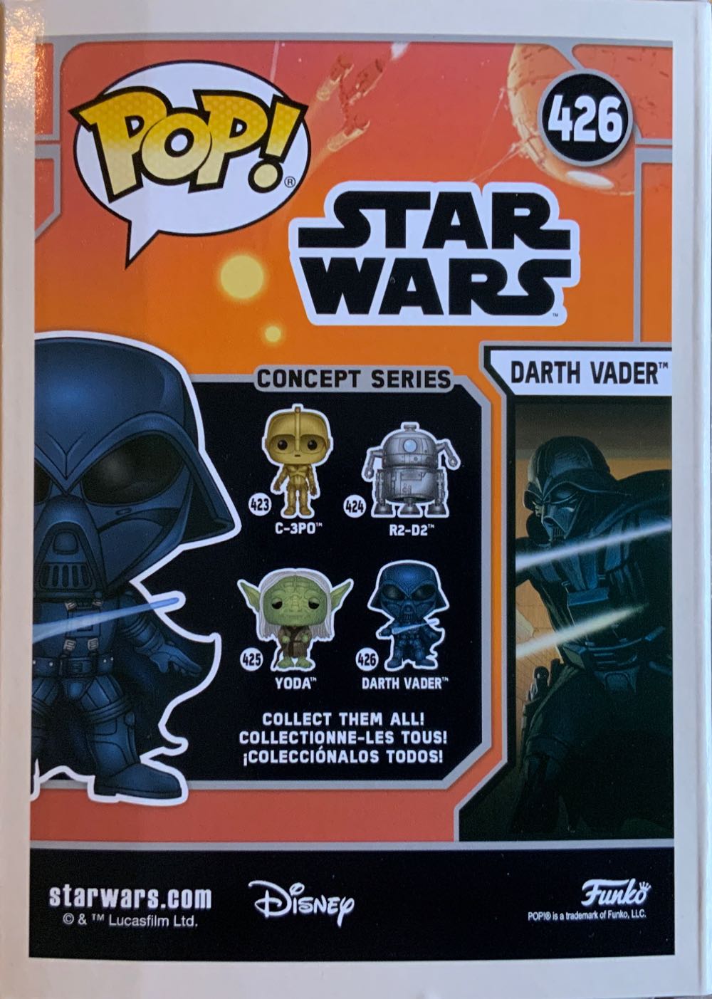Darth Vader  vinyl figure collectible - Main Image 2