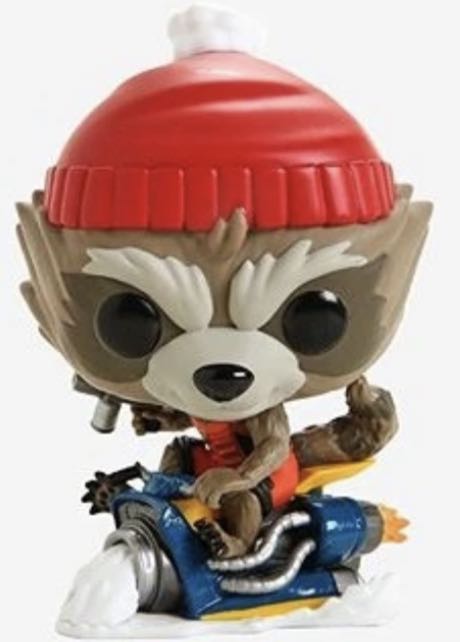 Rocket (Holiday) $11  vinyl figure collectible - Main Image 2