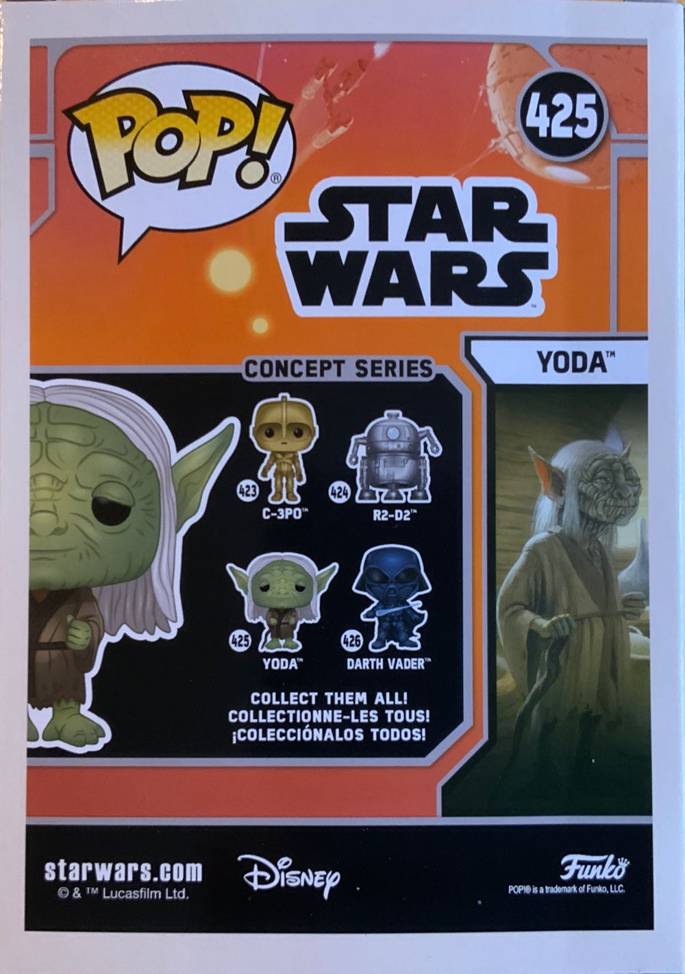 Yoda  vinyl figure collectible - Main Image 2