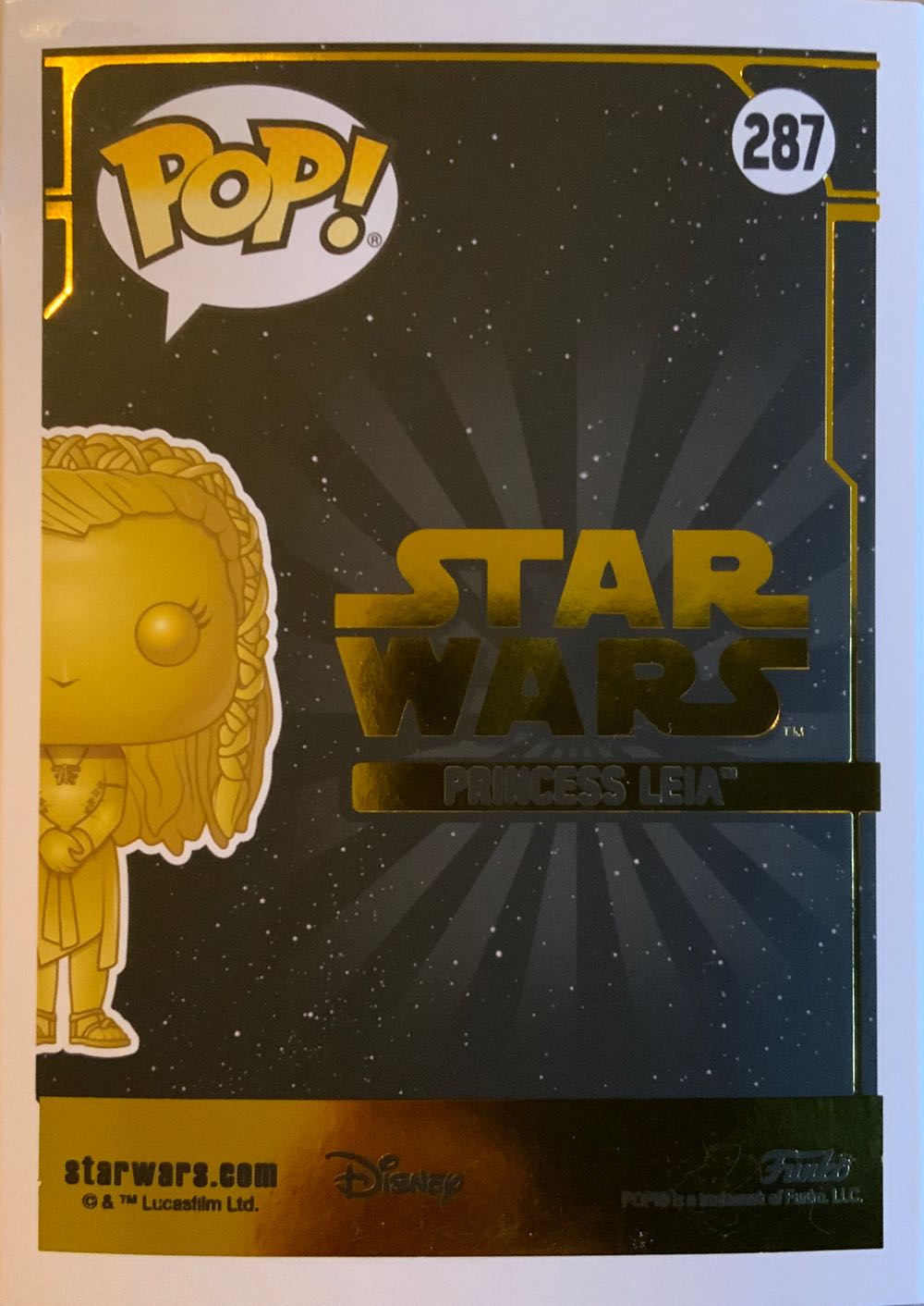 Princess Leia - Star Wars vinyl figure collectible - Main Image 2