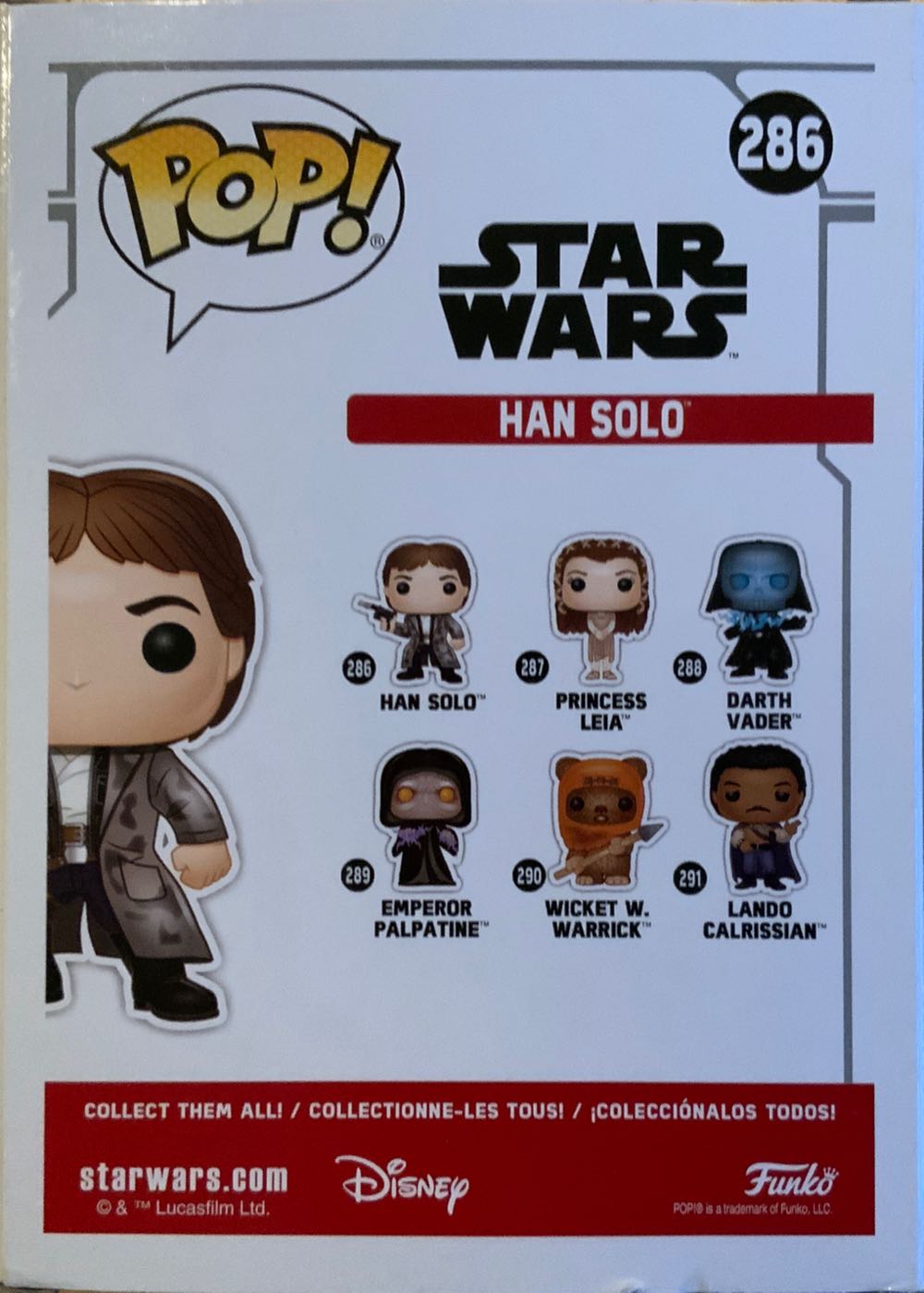 Han Solo - Star Wars vinyl figure collectible - Main Image 2