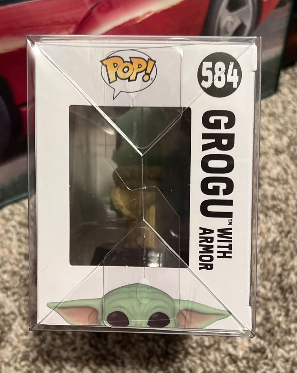 Grogu With Armor - Star Wars: The Mandalorian vinyl figure collectible [Barcode 889698686501] - Main Image 3