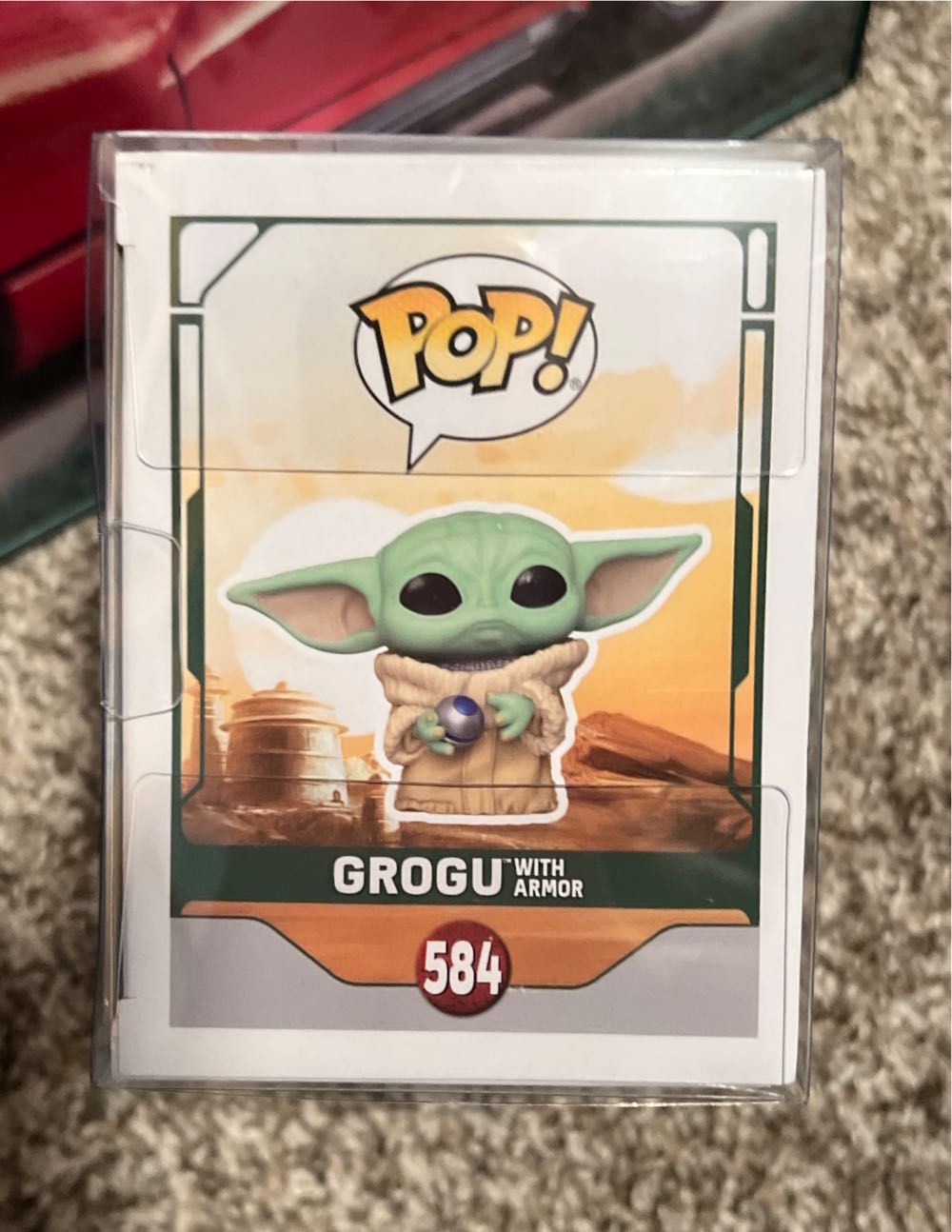 Grogu With Armor - Star Wars: The Mandalorian vinyl figure collectible [Barcode 889698686501] - Main Image 4