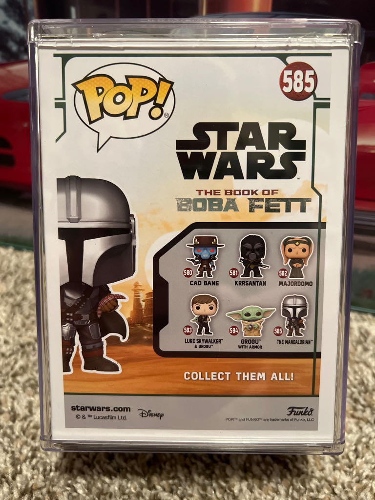 # 585 The Mandalorian - Star Wars: Book of Boba Fett vinyl figure collectible [Barcode 889698686549] - Main Image 2