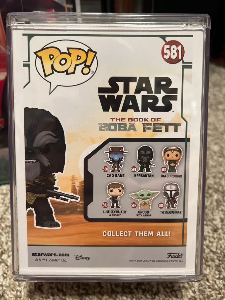 Krrsantan - Star Wars: Book of Boba Fett vinyl figure collectible [Barcode 889698686518] - Main Image 2