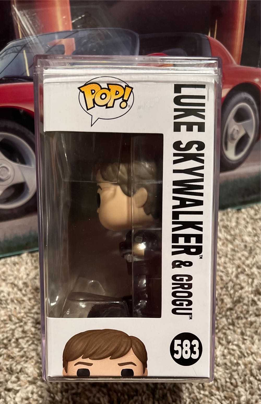 Luke Skywalker & Grogu - Star Wars vinyl figure collectible [Barcode 889698686525] - Main Image 3