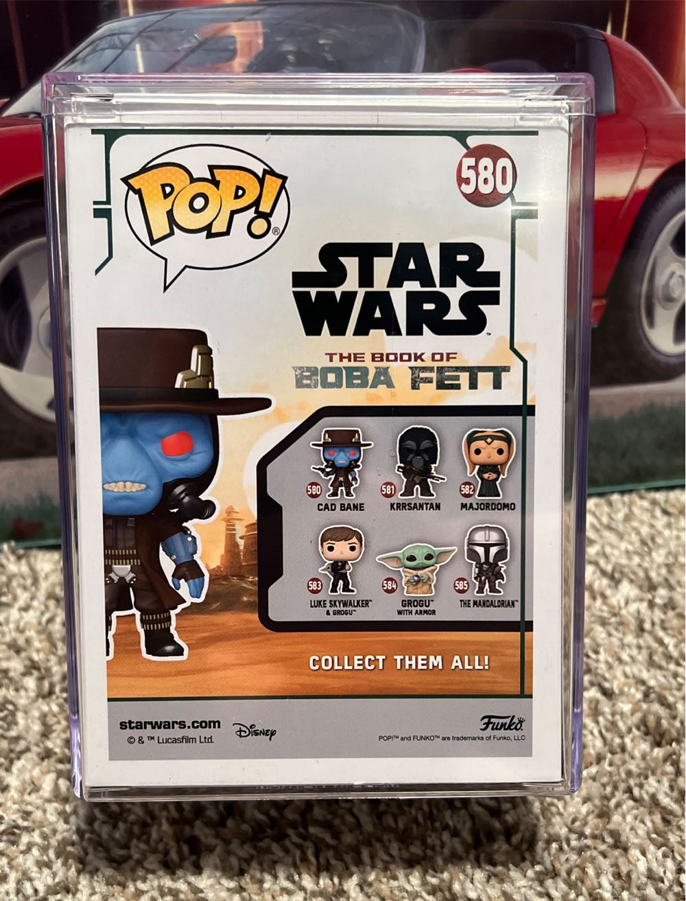 Cad Bane - Star Wars: Book of Boba Fett vinyl figure collectible [Barcode 889698686495] - Main Image 2