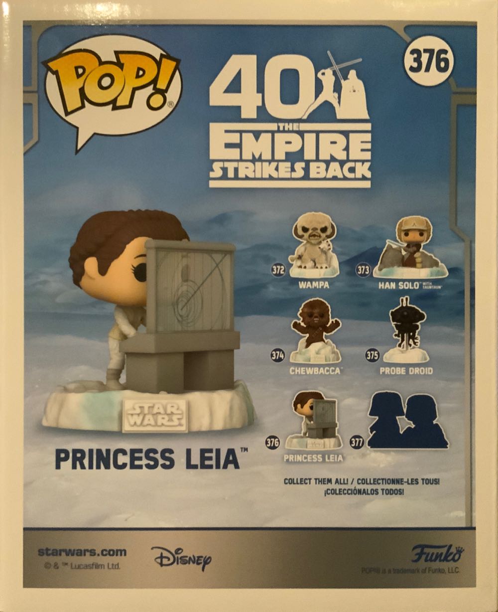 Princess Leia  vinyl figure collectible - Main Image 2