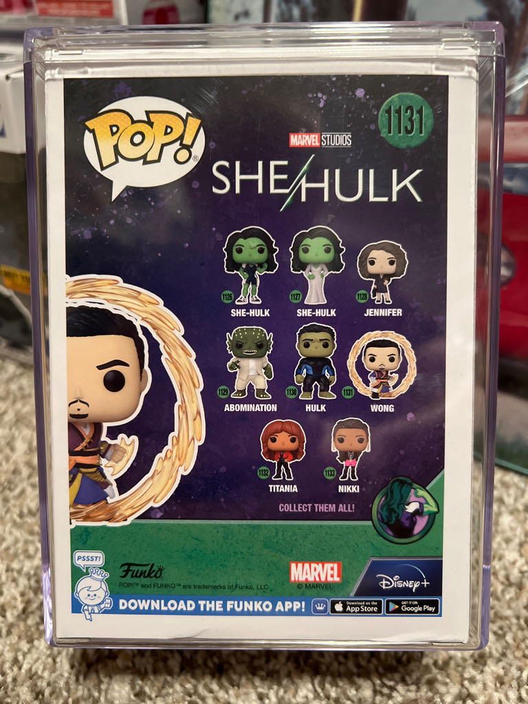 Wong - Marvel Universe vinyl figure collectible [Barcode 889698642019] - Main Image 2