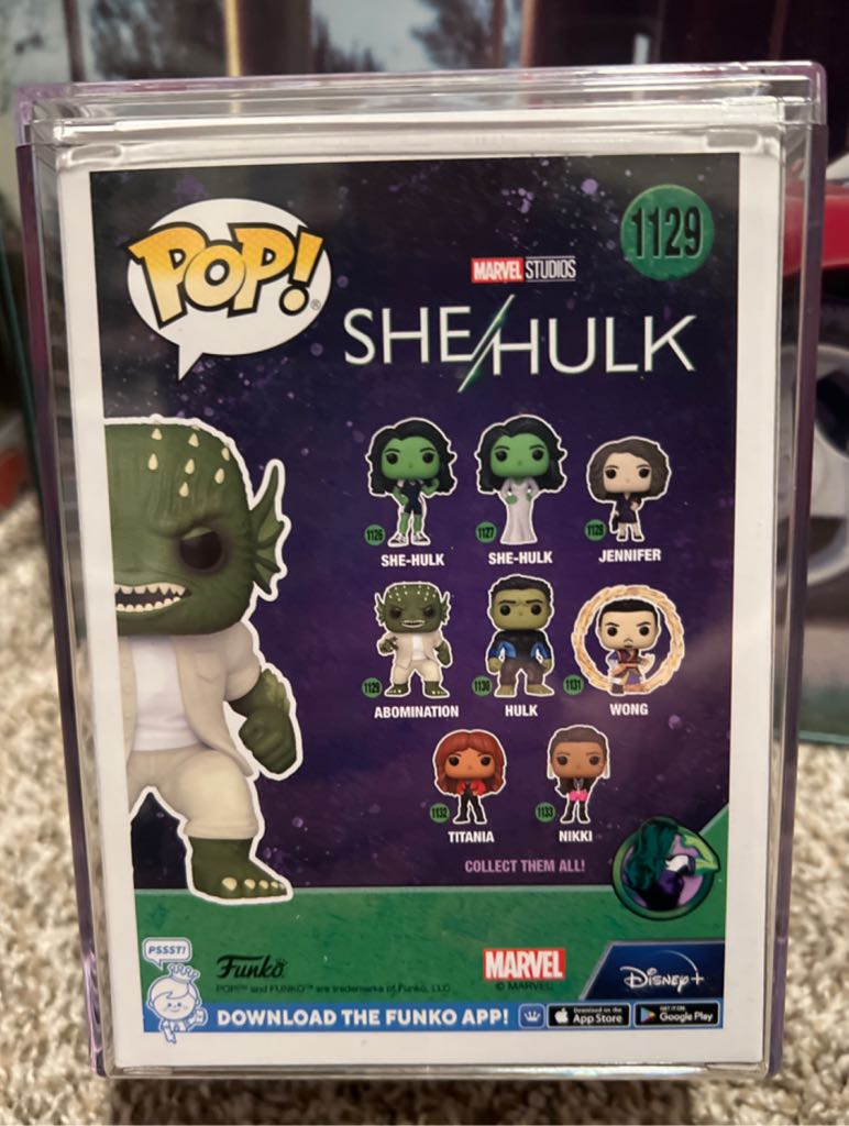 Abomination  vinyl figure collectible [Barcode 889698641999] - Main Image 2