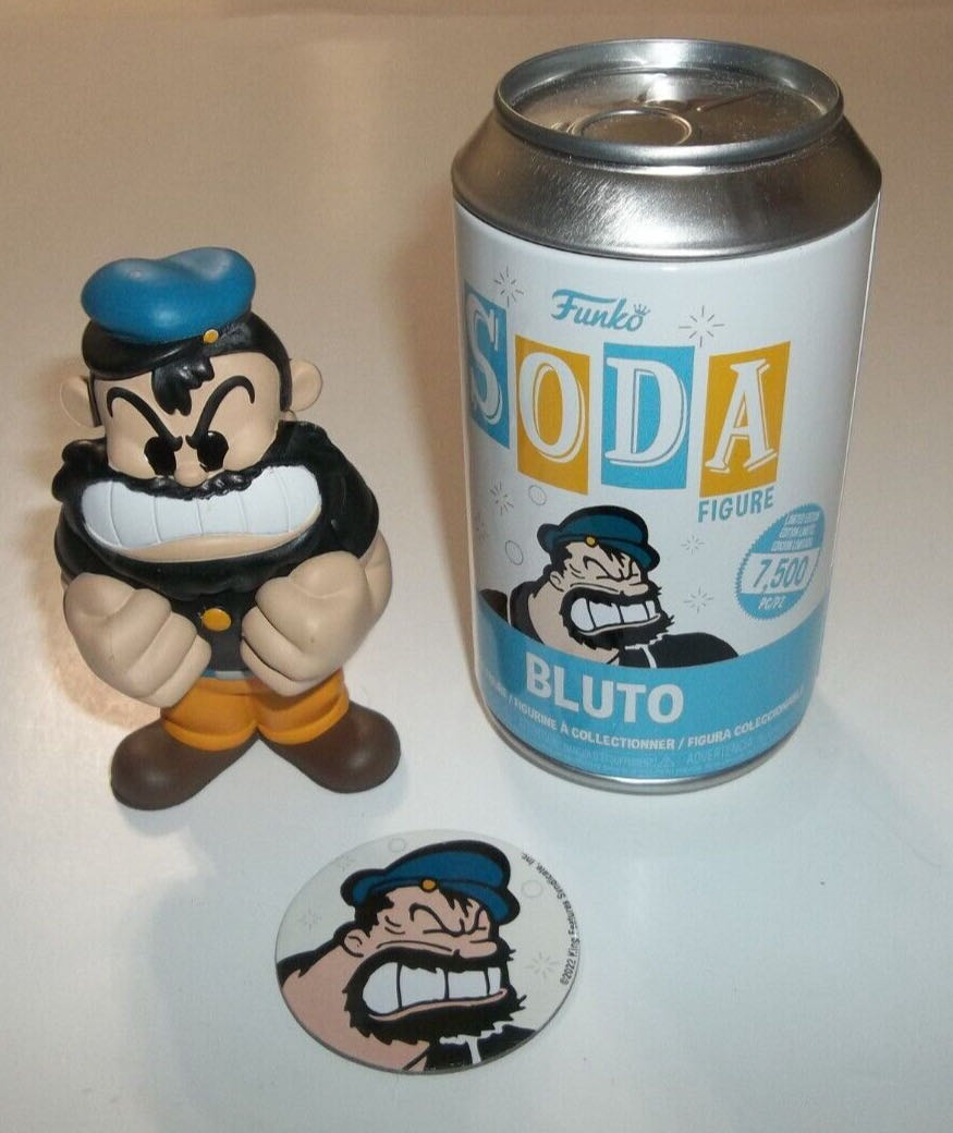 Funko Soda: Popeye: Bluto  vinyl figure collectible [Barcode 889698608558] - Main Image 2