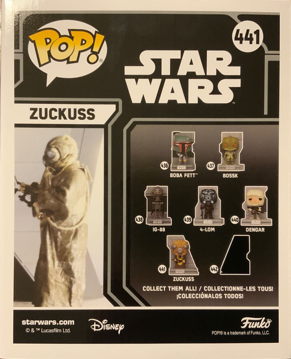 Zuckuss  vinyl figure collectible - Main Image 2