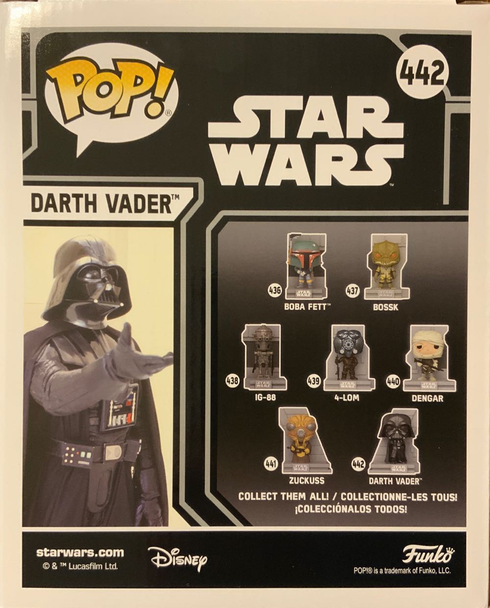 Darth Vader  vinyl figure collectible - Main Image 2