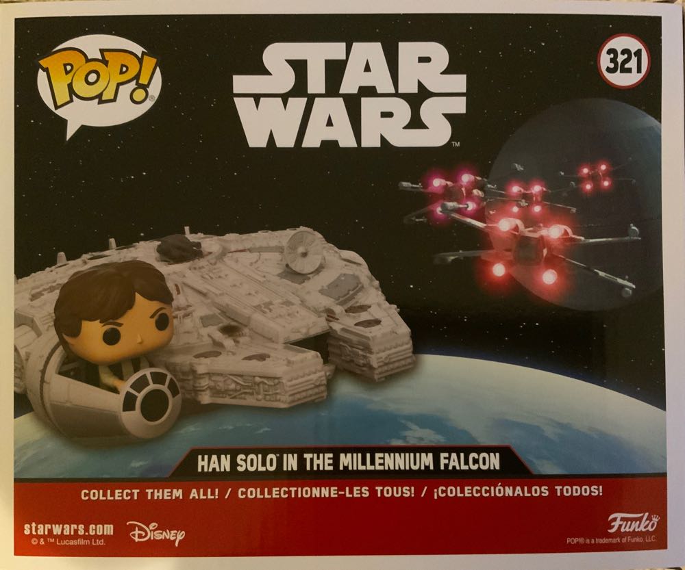 Han Solo In The Millennium Falcon - Star Wars vinyl figure collectible - Main Image 2