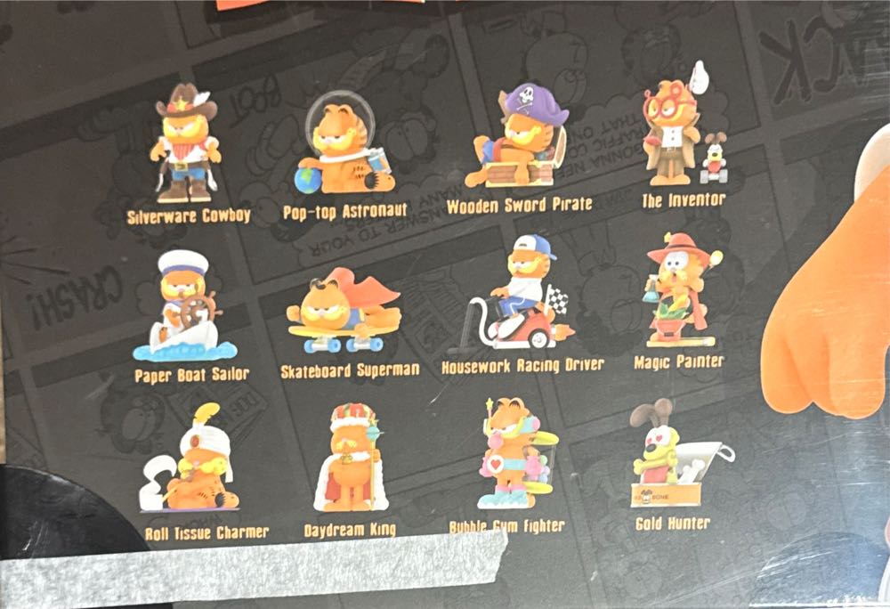 Pop Mart X Nickelodeon Garfield Day Dream Series Blind Box  vinyl figure collectible [Barcode 6941448652632] - Main Image 3