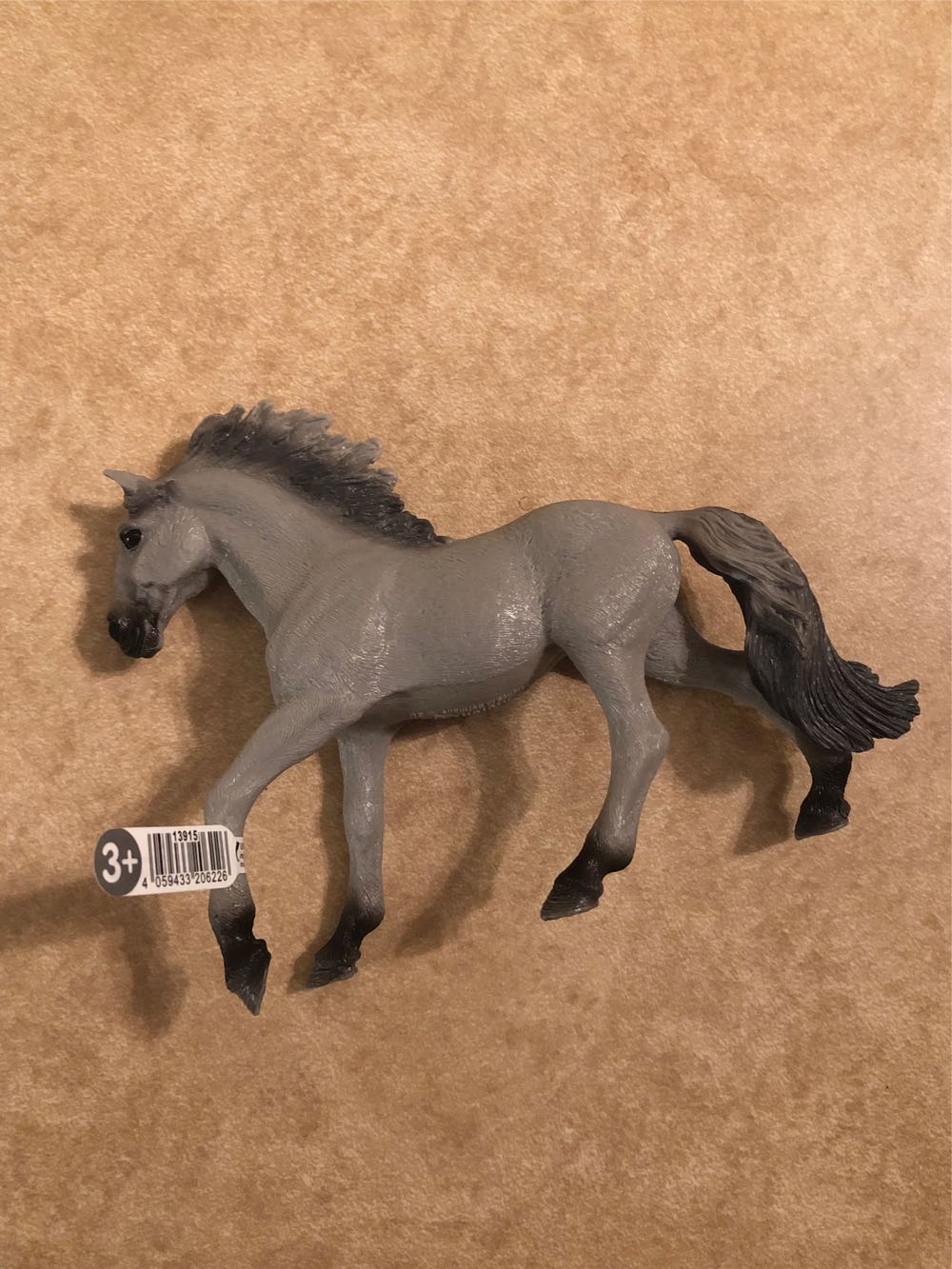 Schleich Farm World Sorraia Mustang Stallion  vinyl figure collectible [Barcode 4059433206226] - Main Image 3