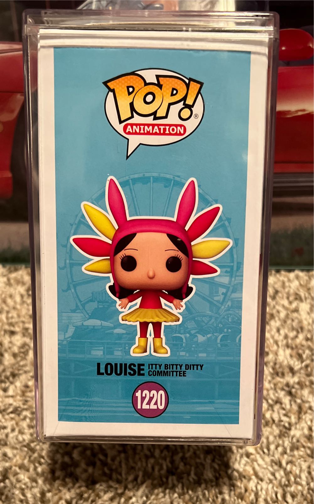 Louise Itty Bitty Ditty Committee - 1220 (the Bob’s Burger Movie) Funko Pop Animation - Bob’s Burgers vinyl figure collectible [Barcode 889698575959] - Main Image 4