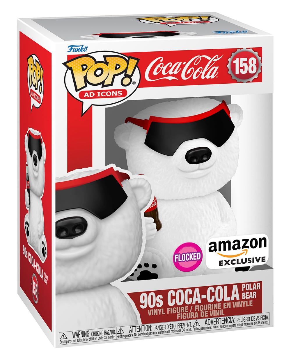 90s Coca-Cola (Polar Bear) - Ad Icons vinyl figure collectible [Barcode 889698663472] - Main Image 2