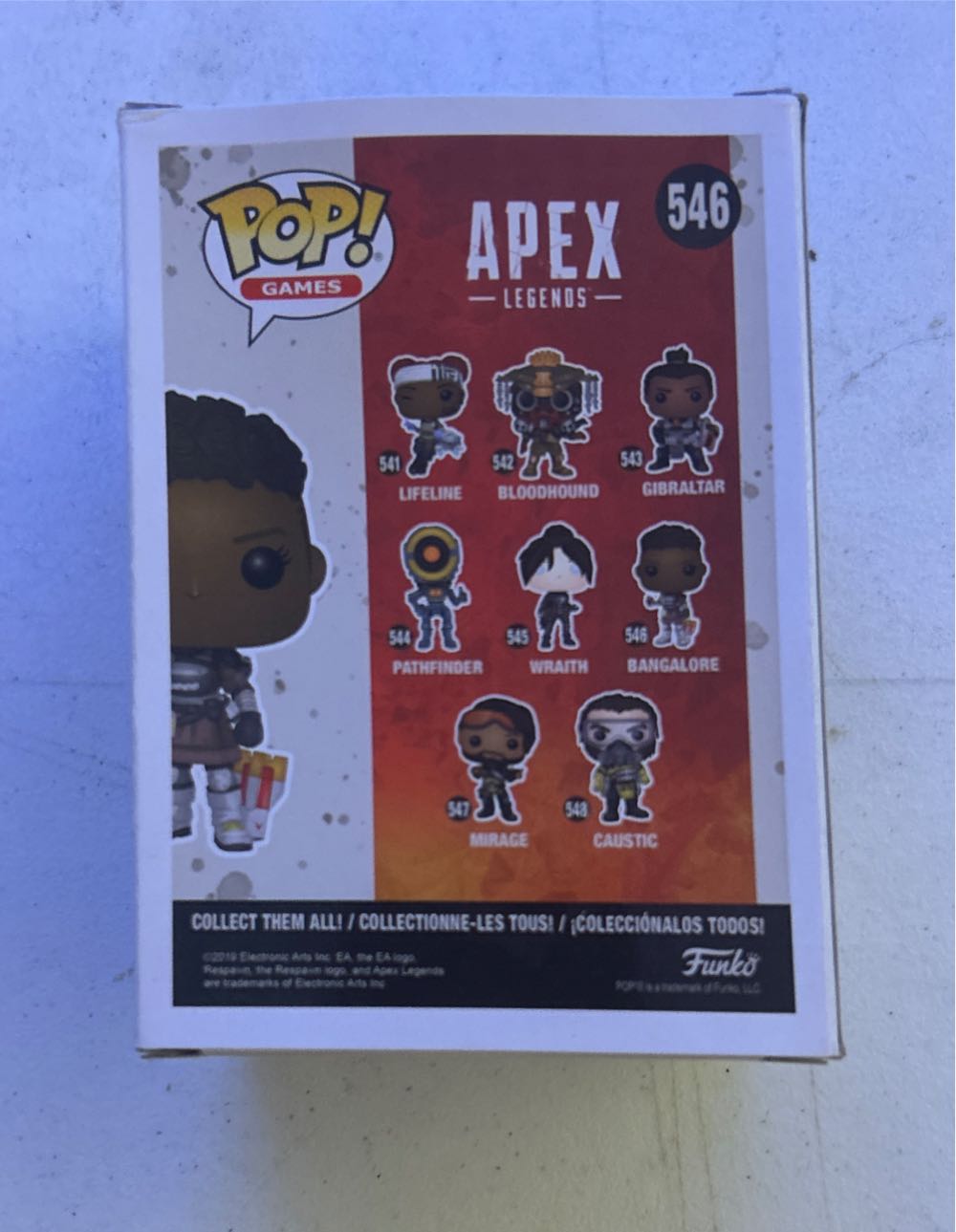 Bangalore - Apex Legends vinyl figure collectible [Barcode 889698432900] - Main Image 3
