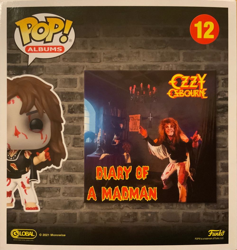 Diary Of A Madman - Ozzy Osbourne vinyl figure collectible - Main Image 2
