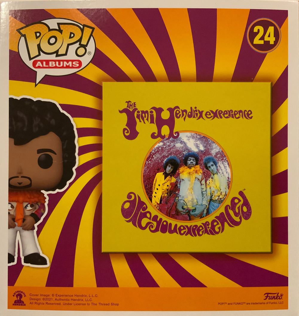 Are You Experienced - Jimi Hendrix vinyl figure collectible - Main Image 2
