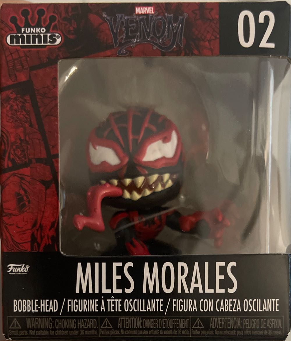 Venom Miles Morales 02 - Venom vinyl figure collectible [Barcode 889698530231] - Main Image 2