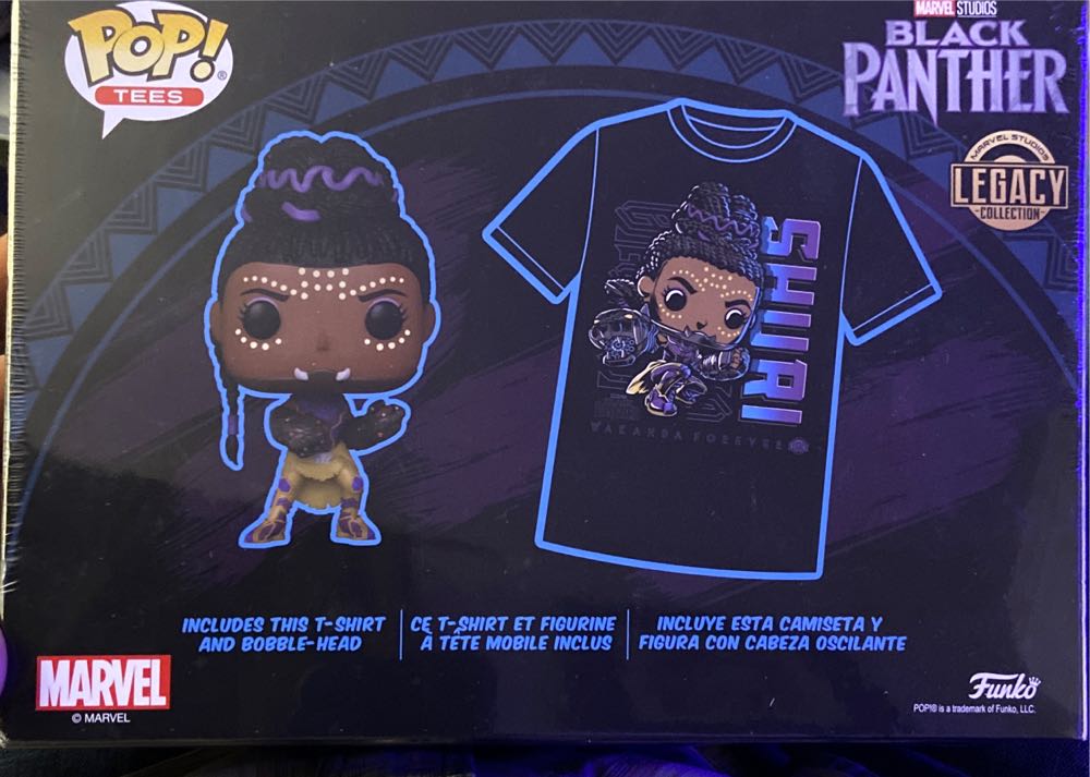 Funko Pop Pop!: Black Panther Shuri Legacy Collection Target Exclusive With T Shirt  vinyl figure collectible [Barcode 889698648783] - Main Image 3