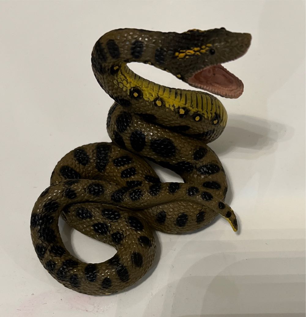 Collecta Wildlife Green Anaconda  vinyl figure collectible [Barcode 4892900886886] - Main Image 2