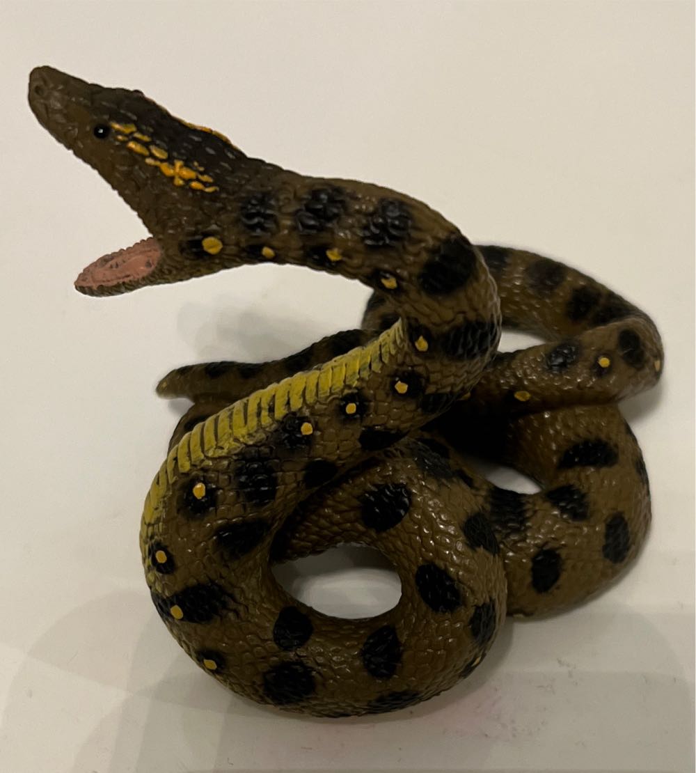 Collecta Wildlife Green Anaconda  vinyl figure collectible [Barcode 4892900886886] - Main Image 3
