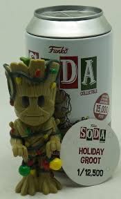 Holiday Groot Funko Soda  vinyl figure collectible [Barcode 889698659871] - Main Image 2