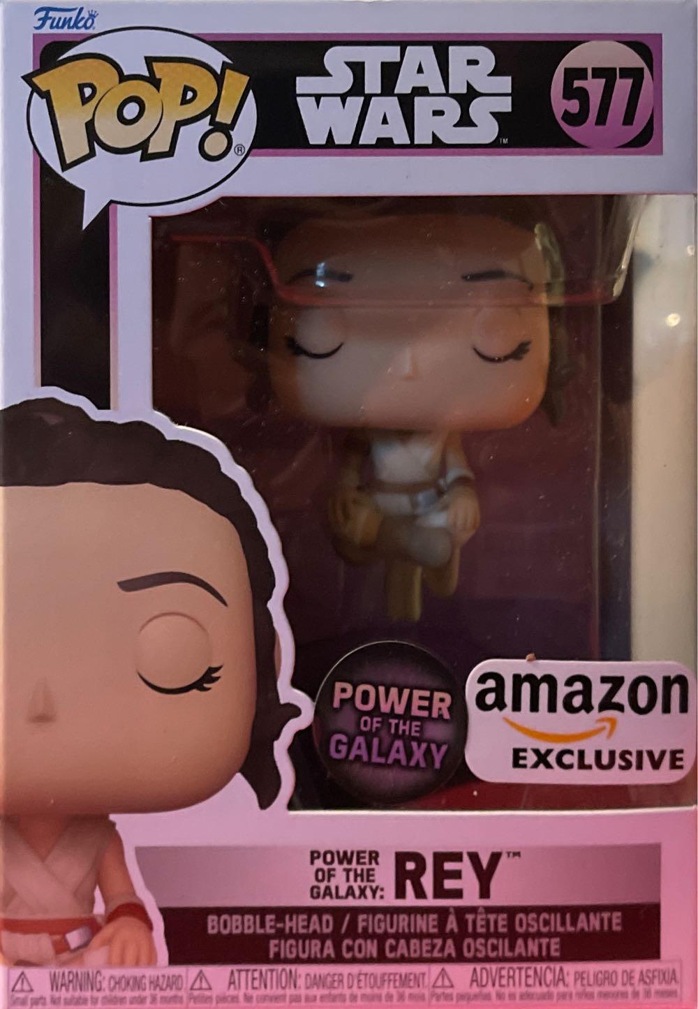 Power of the Galaxy: Rey - Star Wars vinyl figure collectible [Barcode 889698682800] - Main Image 2