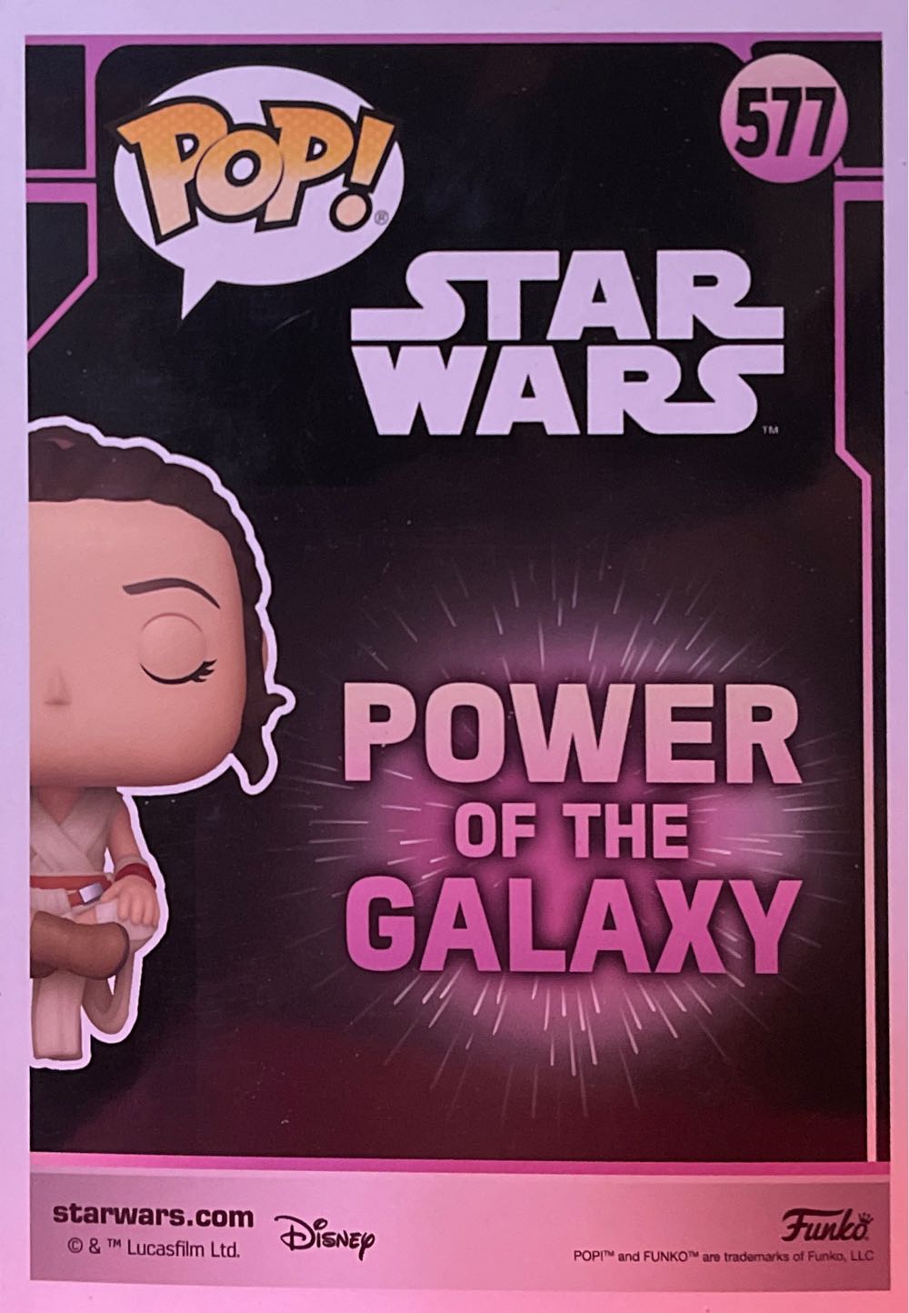 Power of the Galaxy: Rey - Star Wars vinyl figure collectible [Barcode 889698682800] - Main Image 3