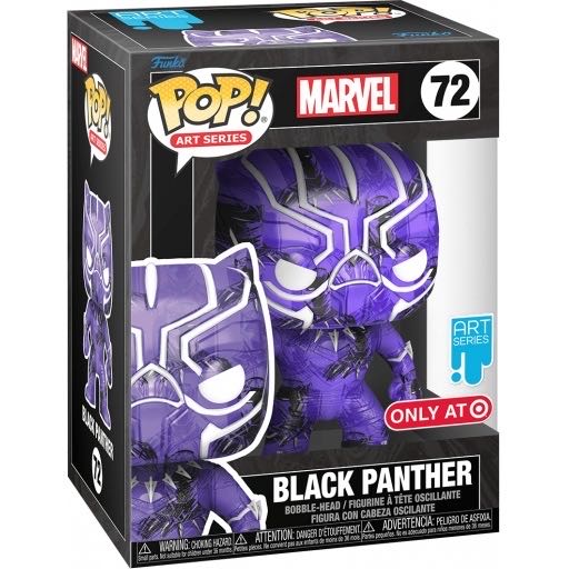 Black Panther - Marvel Universe vinyl figure collectible [Barcode 889698682510] - Main Image 2