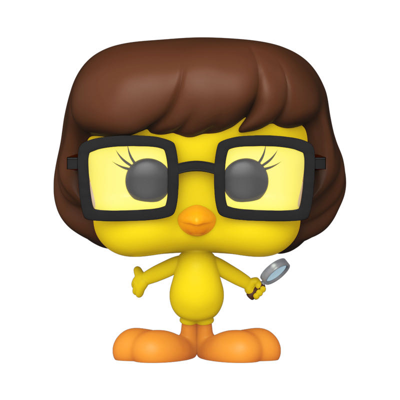 WB100 -1243- Tweety Bird as Velma Dinkley - Warner Bros. vinyl figure collectible [Barcode 889698694285] - Main Image 2