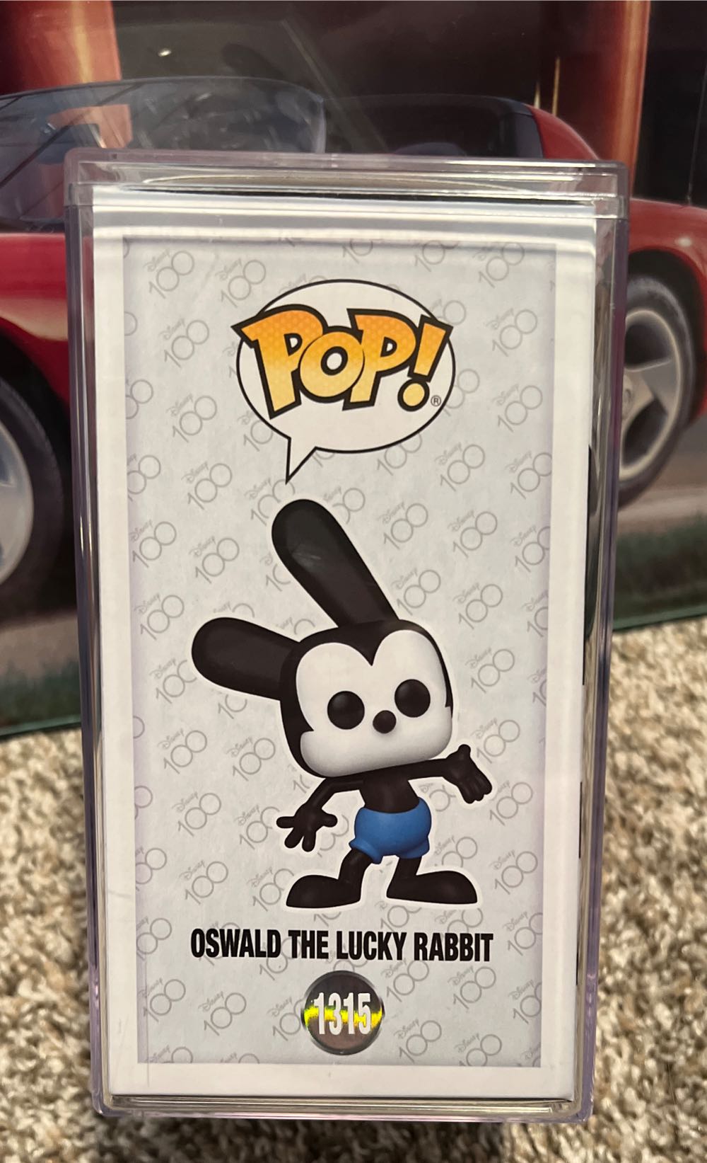 Funko Pop! Disney 100: Oswald The Lucky Rabbit # 1315 - Disney vinyl figure collectible [Barcode 889698679527] - Main Image 4