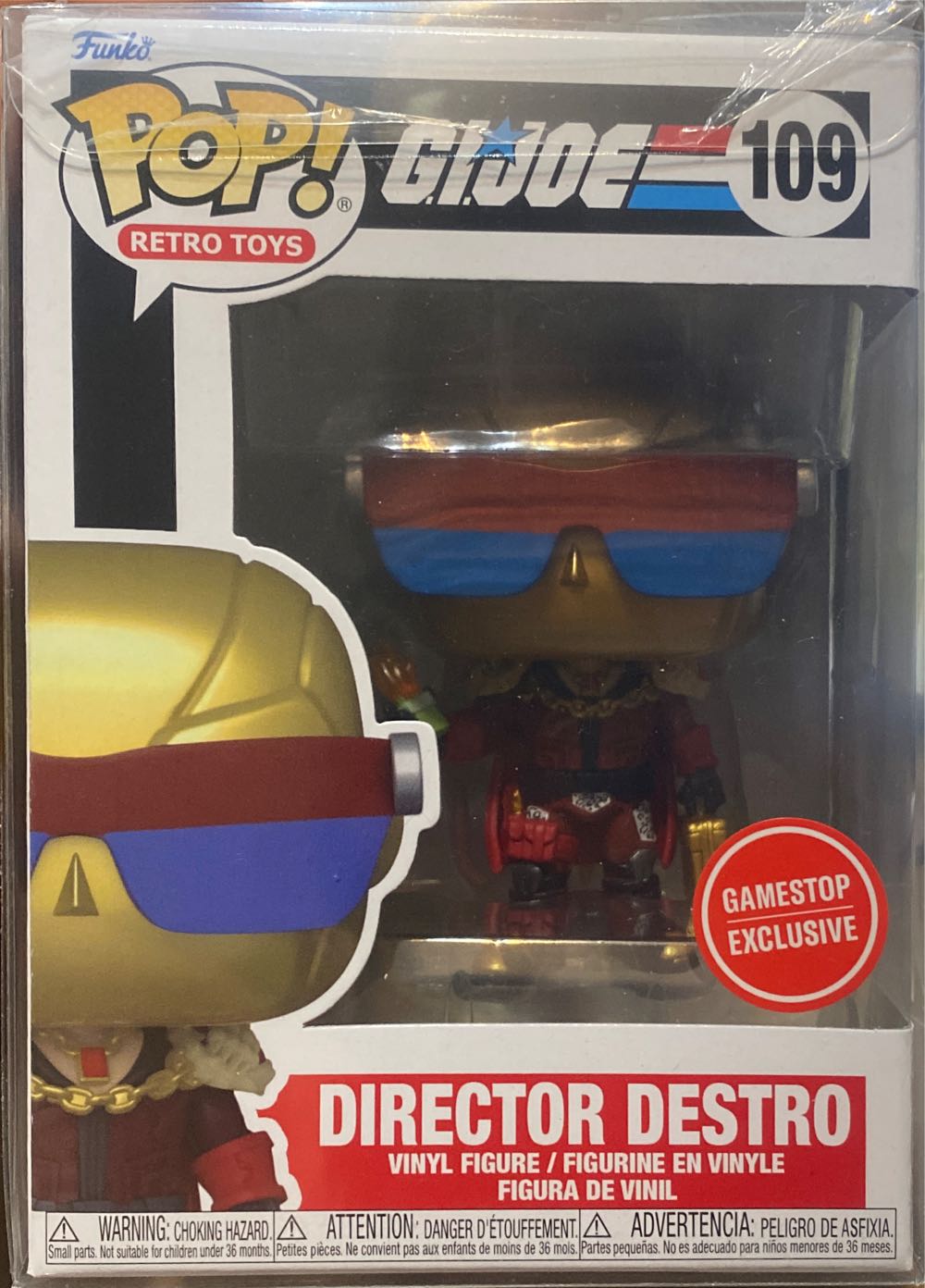 G.i. Joe: Director Destro - G.I. Joe vinyl figure collectible [Barcode 889698649490] - Main Image 3