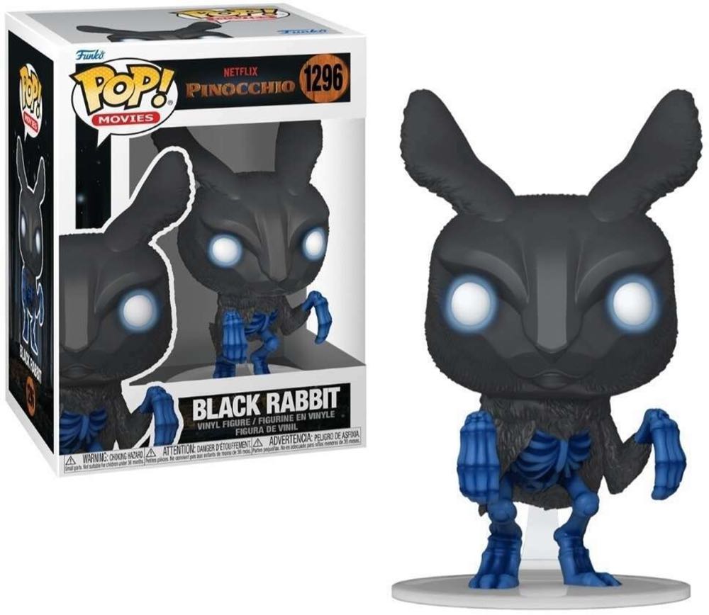 Black Rabbit - Pinocchio vinyl figure collectible [Barcode 889698673853] - Main Image 2