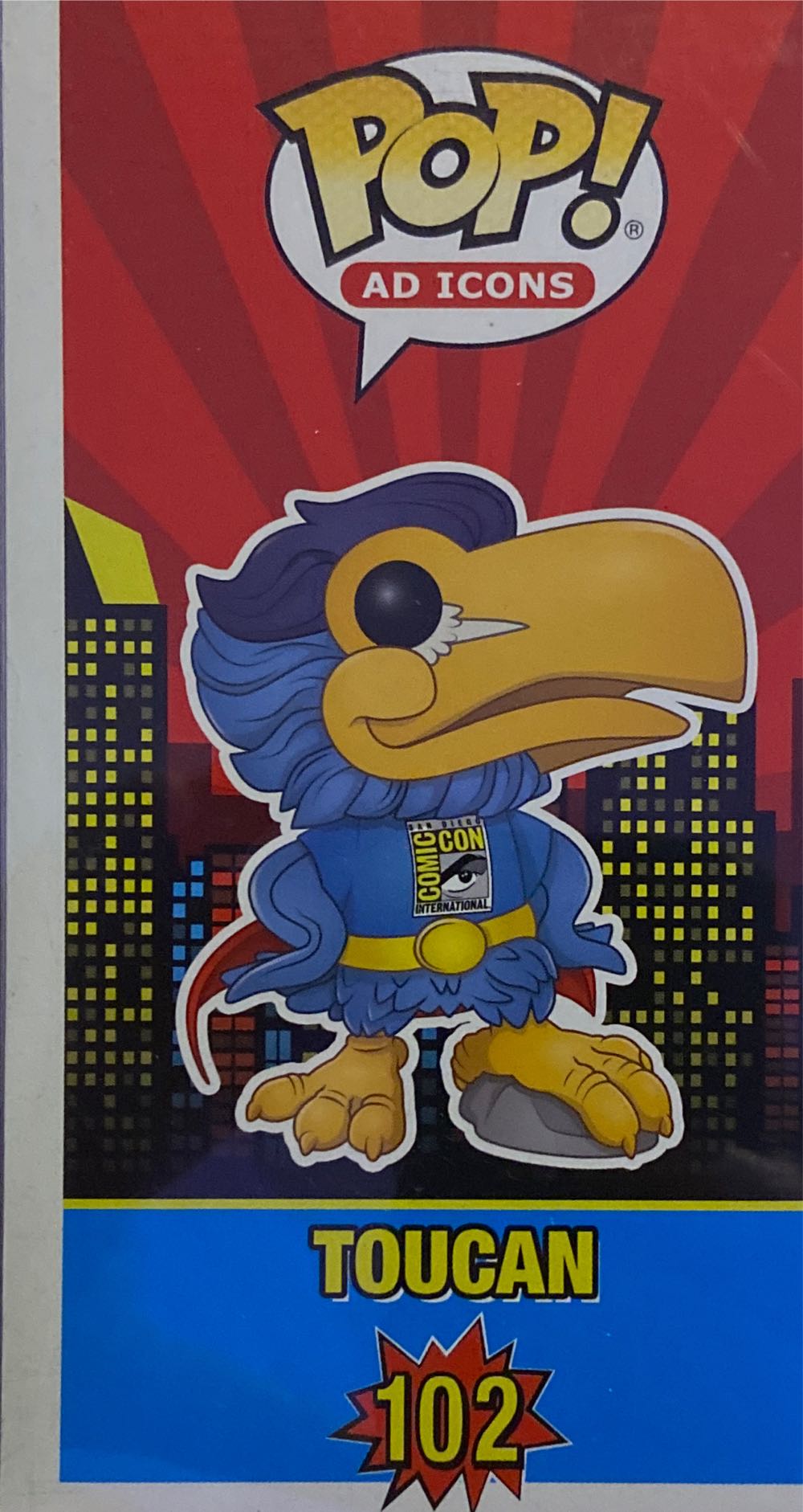 Toucan (Blue)  vinyl figure collectible [Barcode 889698494427] - Main Image 3