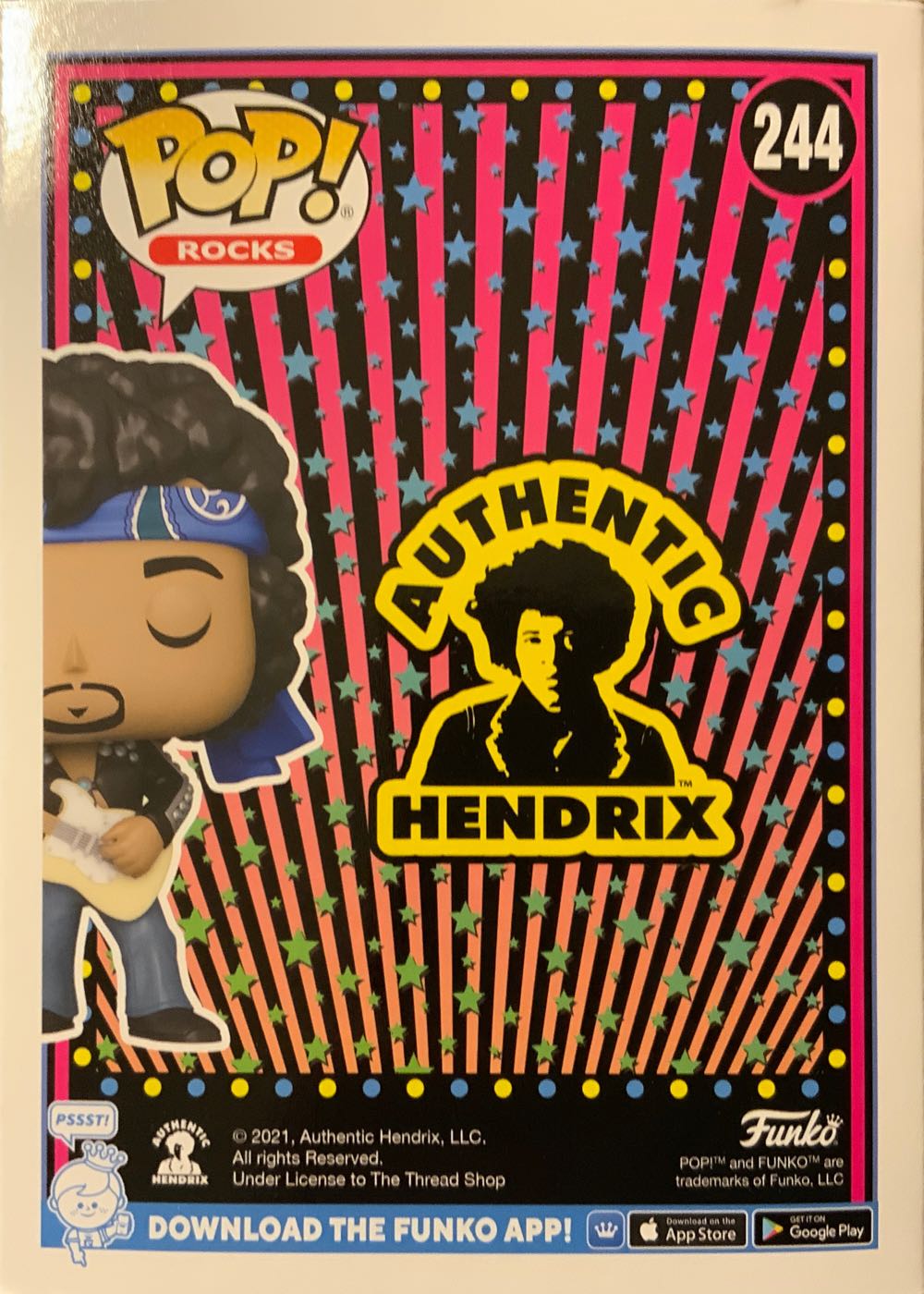 Jimi Hendrix Maui Live - Jimi Hendrix vinyl figure collectible - Main Image 2