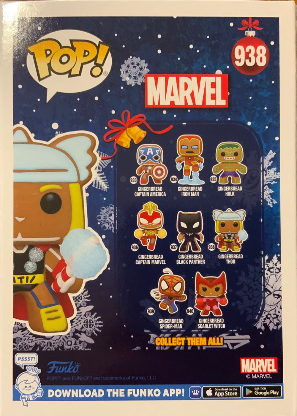 Gingerbread Thor  vinyl figure collectible - Main Image 2