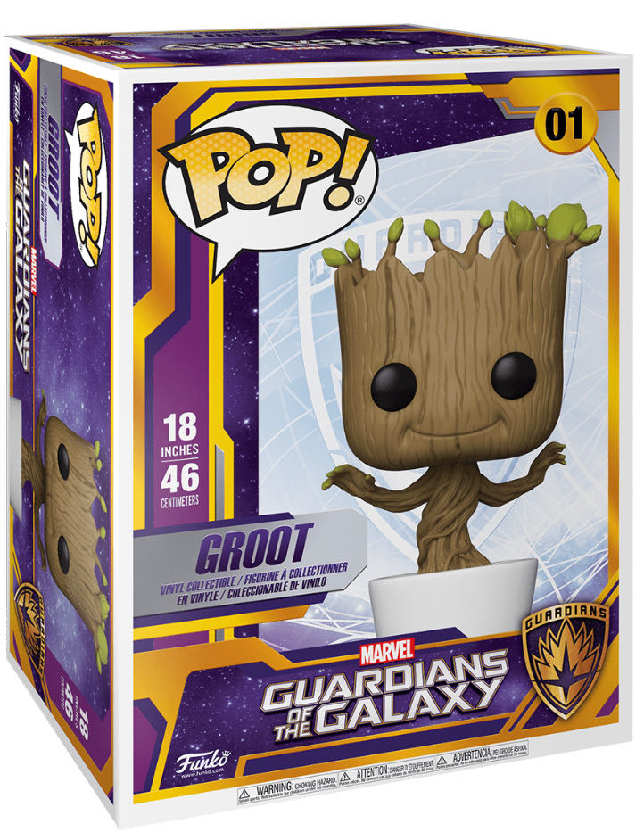 Groot - Guardians of the Galaxy vinyl figure collectible [Barcode 0889698500944] - Main Image 2