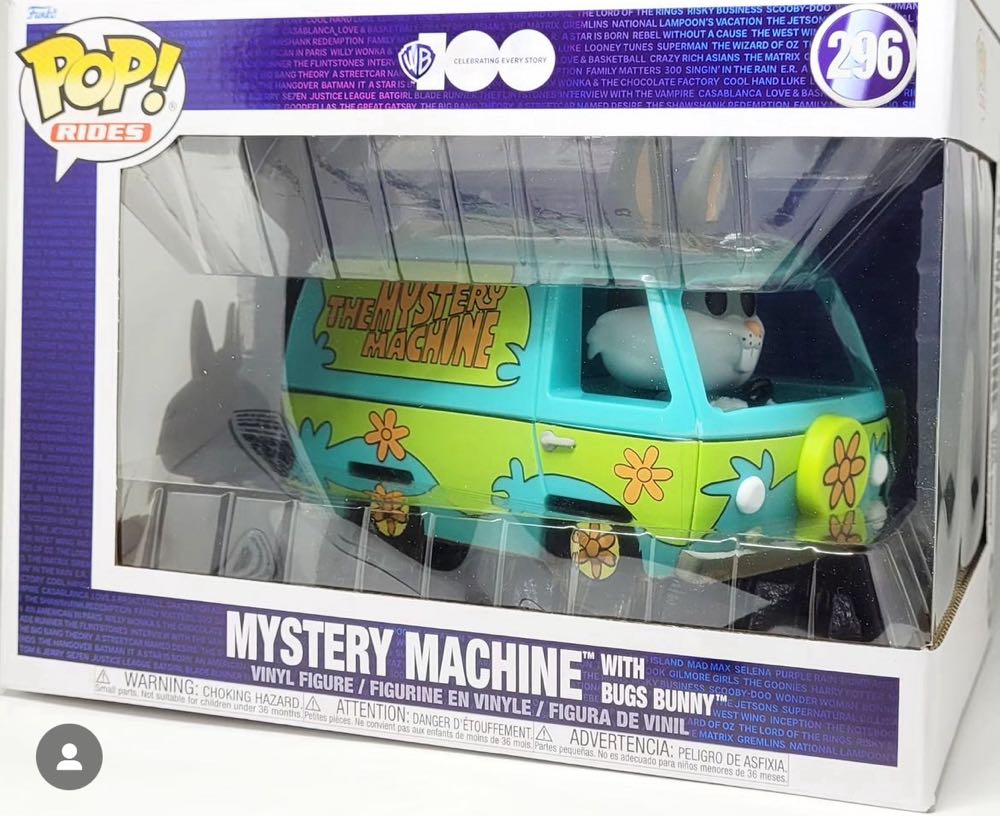 Mystery Machine With Bugs Bunny - Looney Tunes vinyl figure collectible [Barcode 889698694292] - Main Image 2