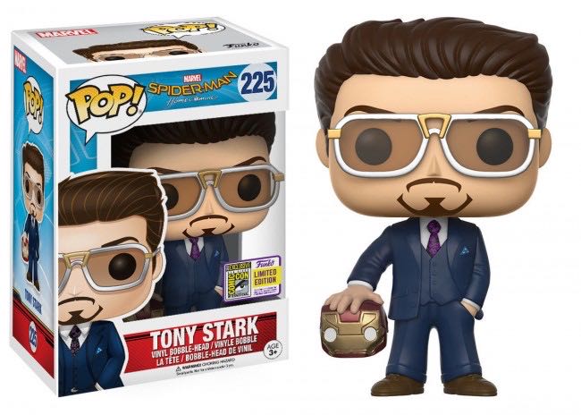 Tony Stark Holding Helmet $50+  vinyl figure collectible - Main Image 2