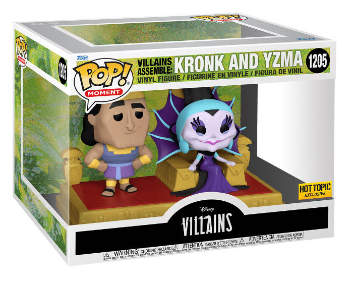 Villains Assemble: Kronk and Yzma - Disney Villains vinyl figure collectible - Main Image 2