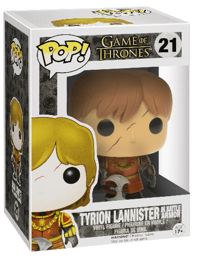 Tyrion Lannister in Battle Armor - Game of Thrones vinyl figure collectible - Main Image 2